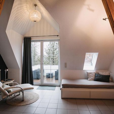 שוואבאך Eigenes Maisonettehaus In Idyllischer Lage Mit Balkon, Nahe Messe, 24H Self-Check In, Gratis Parken מראה חיצוני תמונה