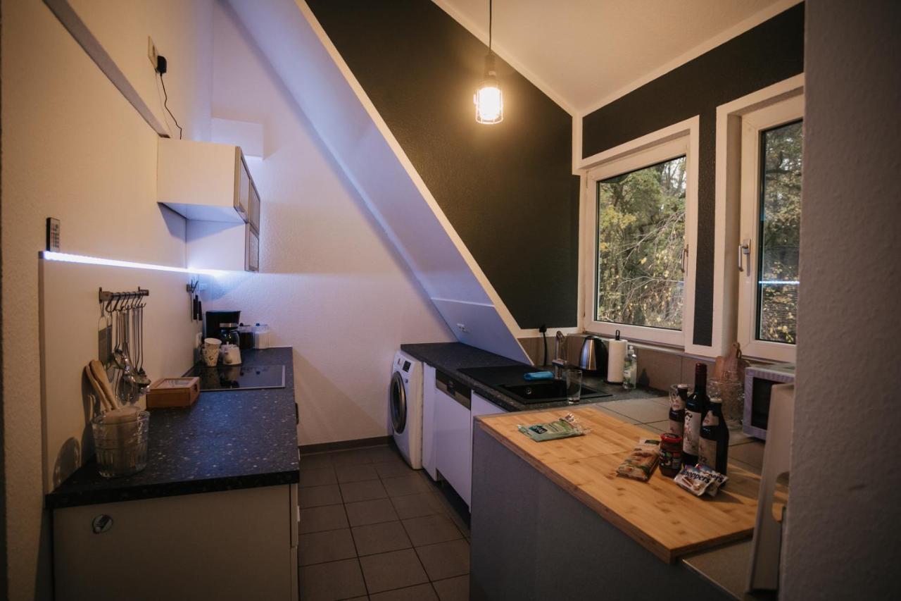 שוואבאך Eigenes Maisonettehaus In Idyllischer Lage Mit Balkon, Nahe Messe, 24H Self-Check In, Gratis Parken מראה חיצוני תמונה