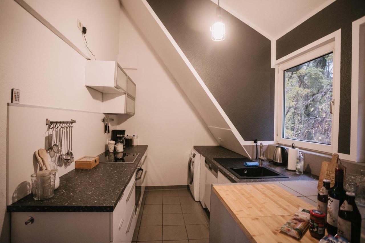 שוואבאך Eigenes Maisonettehaus In Idyllischer Lage Mit Balkon, Nahe Messe, 24H Self-Check In, Gratis Parken מראה חיצוני תמונה