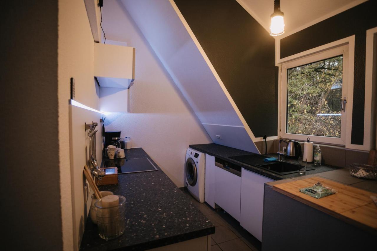 שוואבאך Eigenes Maisonettehaus In Idyllischer Lage Mit Balkon, Nahe Messe, 24H Self-Check In, Gratis Parken מראה חיצוני תמונה